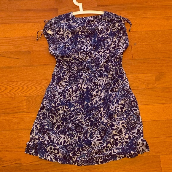 Patterned Blue— Lauren Ralph Lauren— Summer Dress - Picture 5 of 5